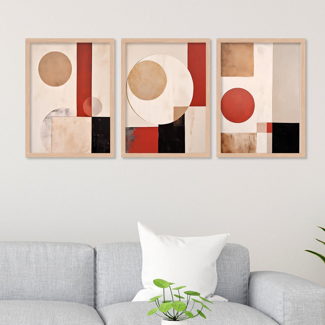 New Rectangular Shape Set Of - 3
