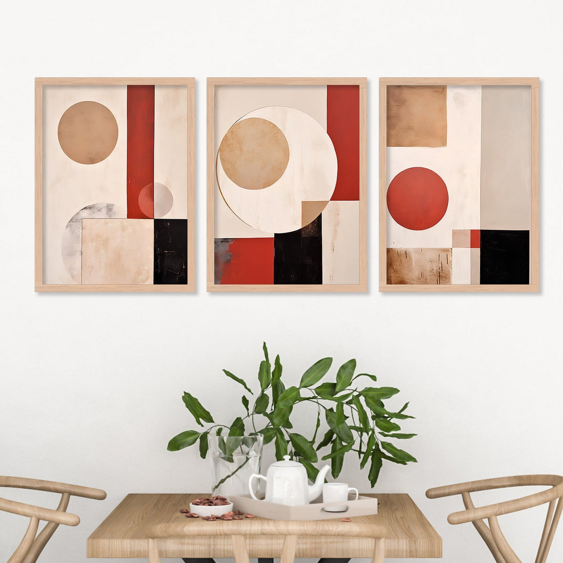 New Rectangular Shape Set Of - 3