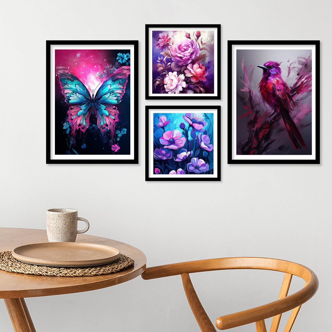 Shining Butterfly Wall Art