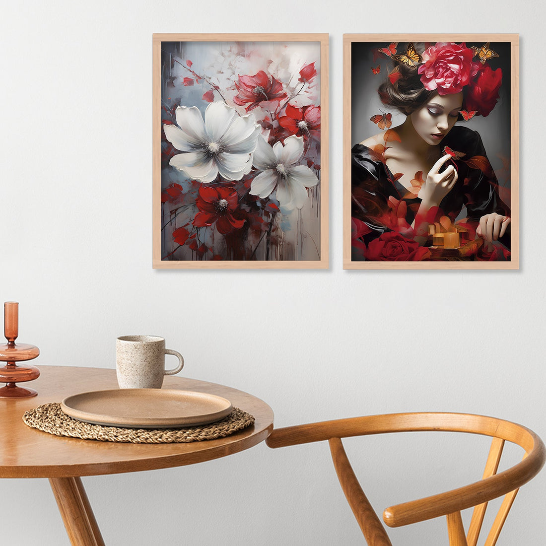 Light Colour Flower Art