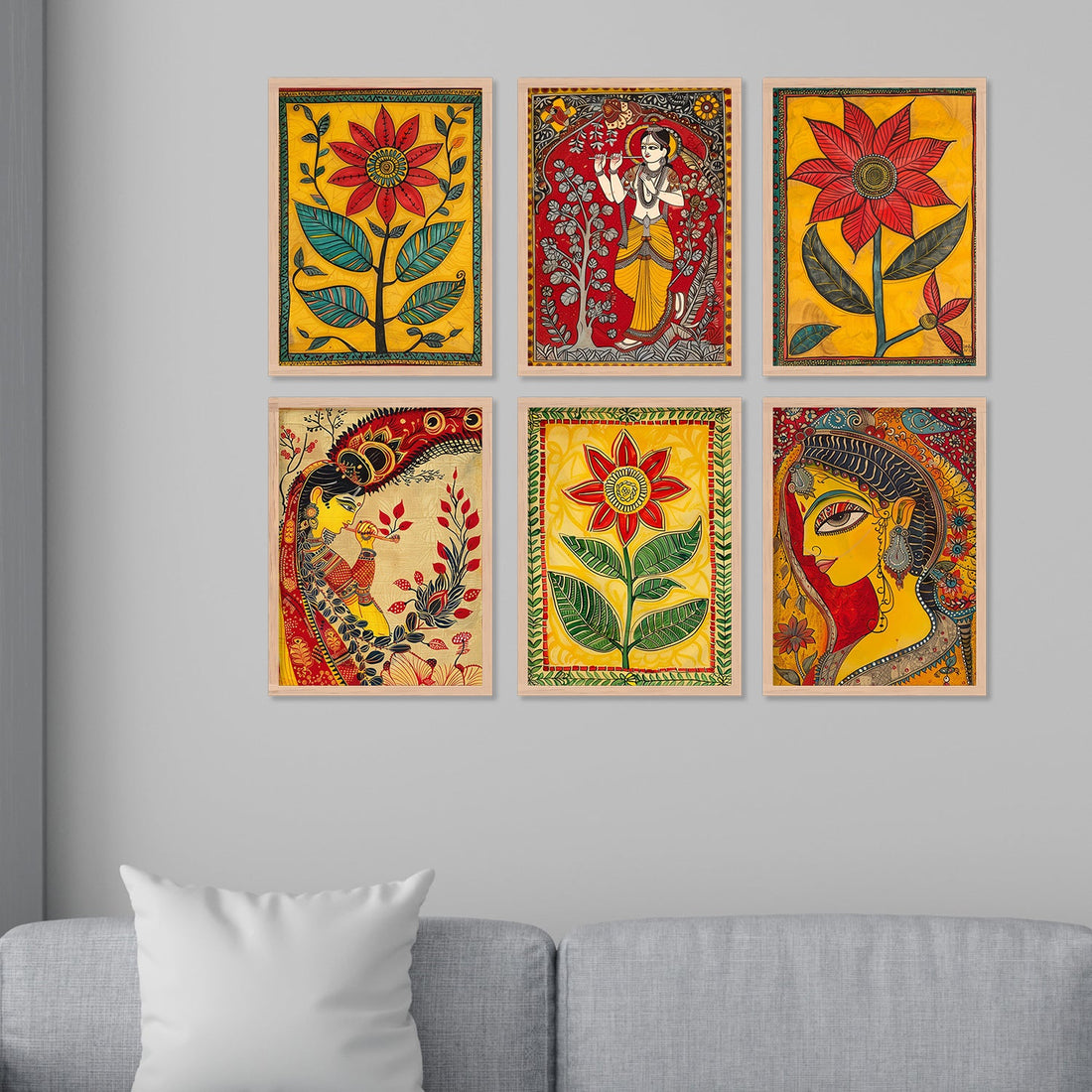 Beautiful Girl With Flower Art