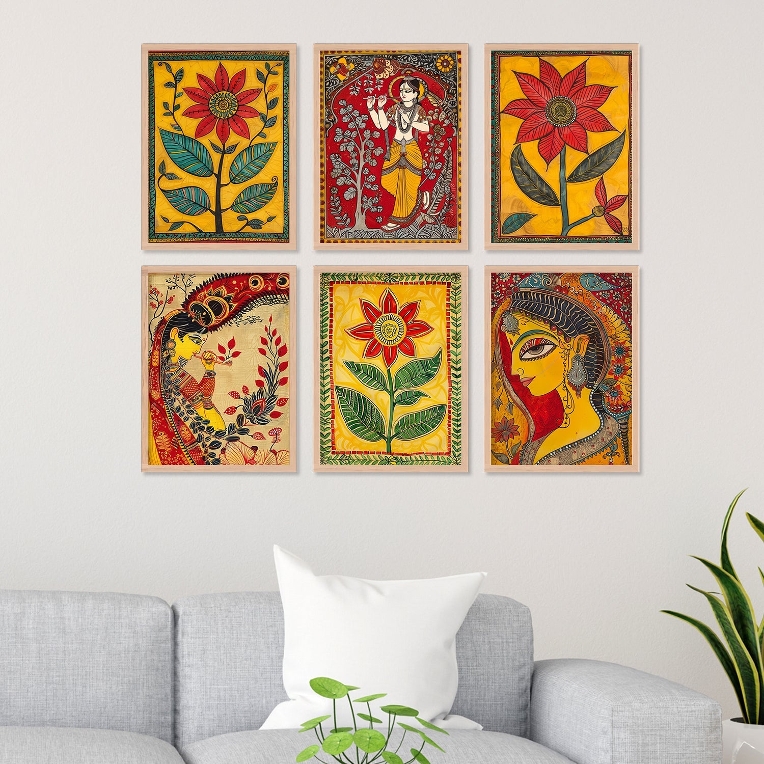 Beautiful Girl With Flower Art