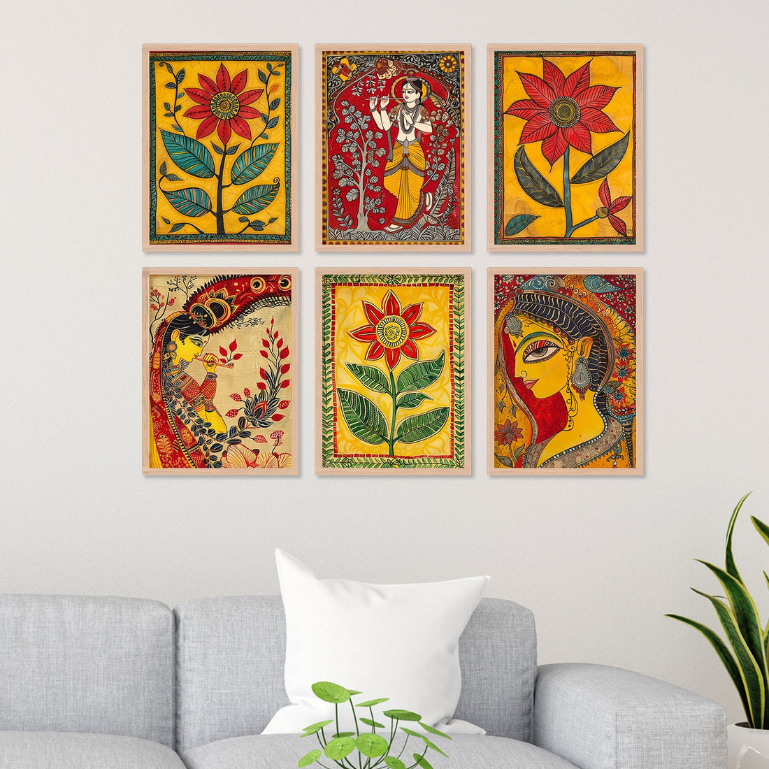 Beautiful Girl With Flower Art