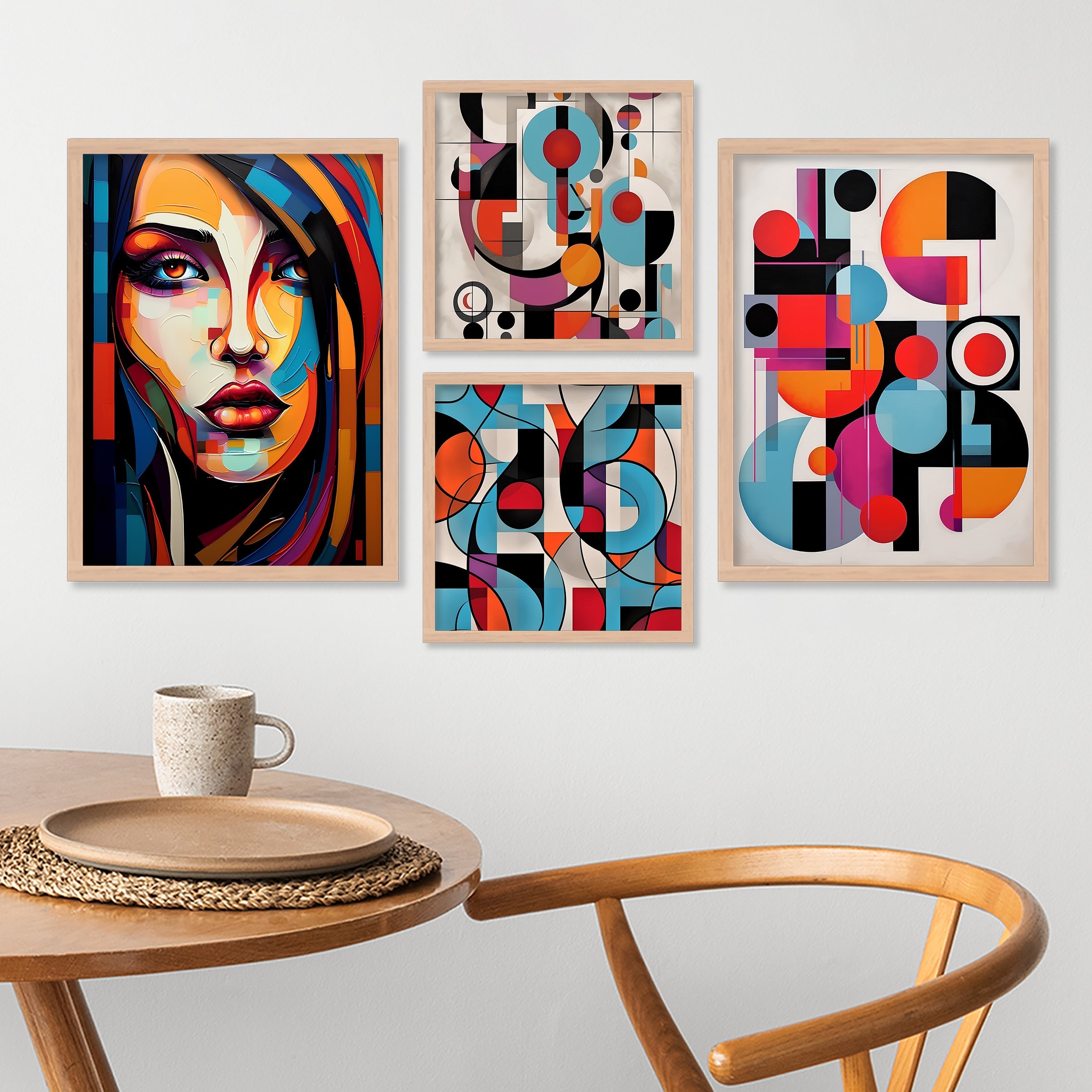 Lady Face Design Art