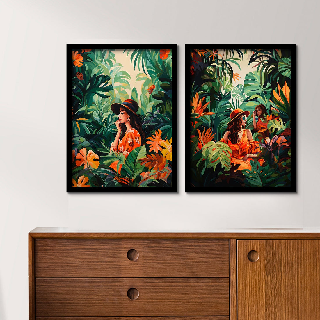 Girl In Jungle