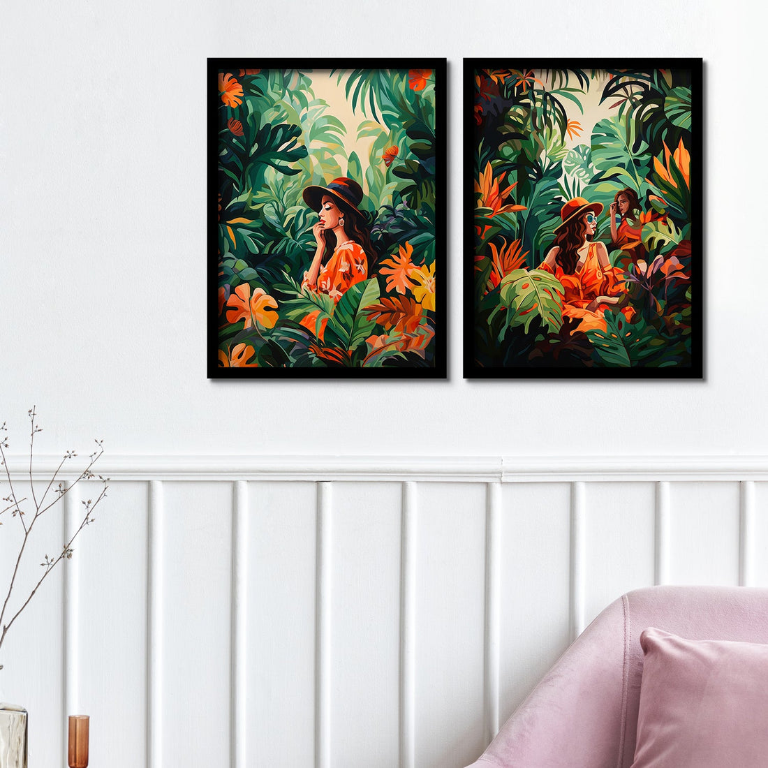 Girl In Jungle
