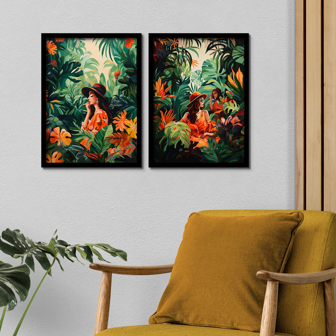 Girl In Jungle