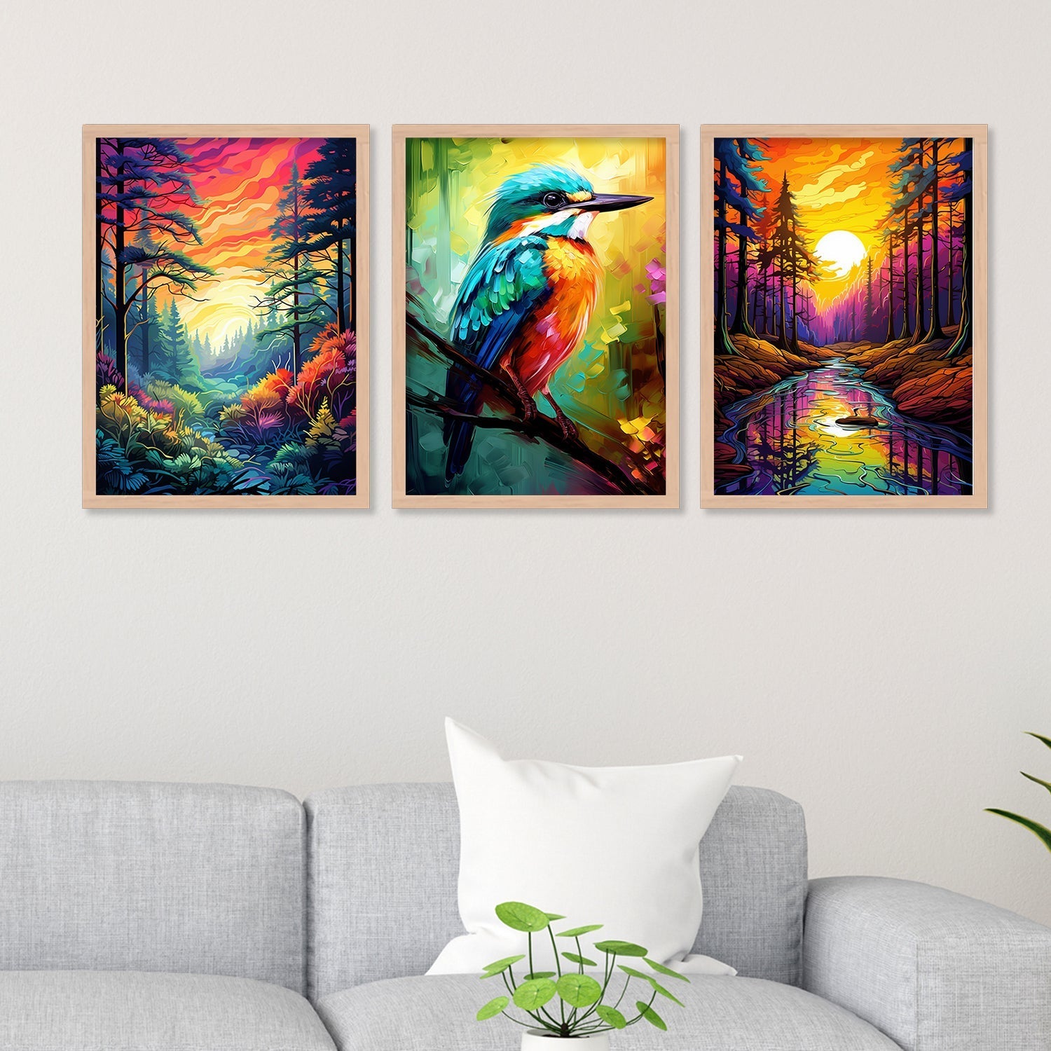 Animated Jungle Art