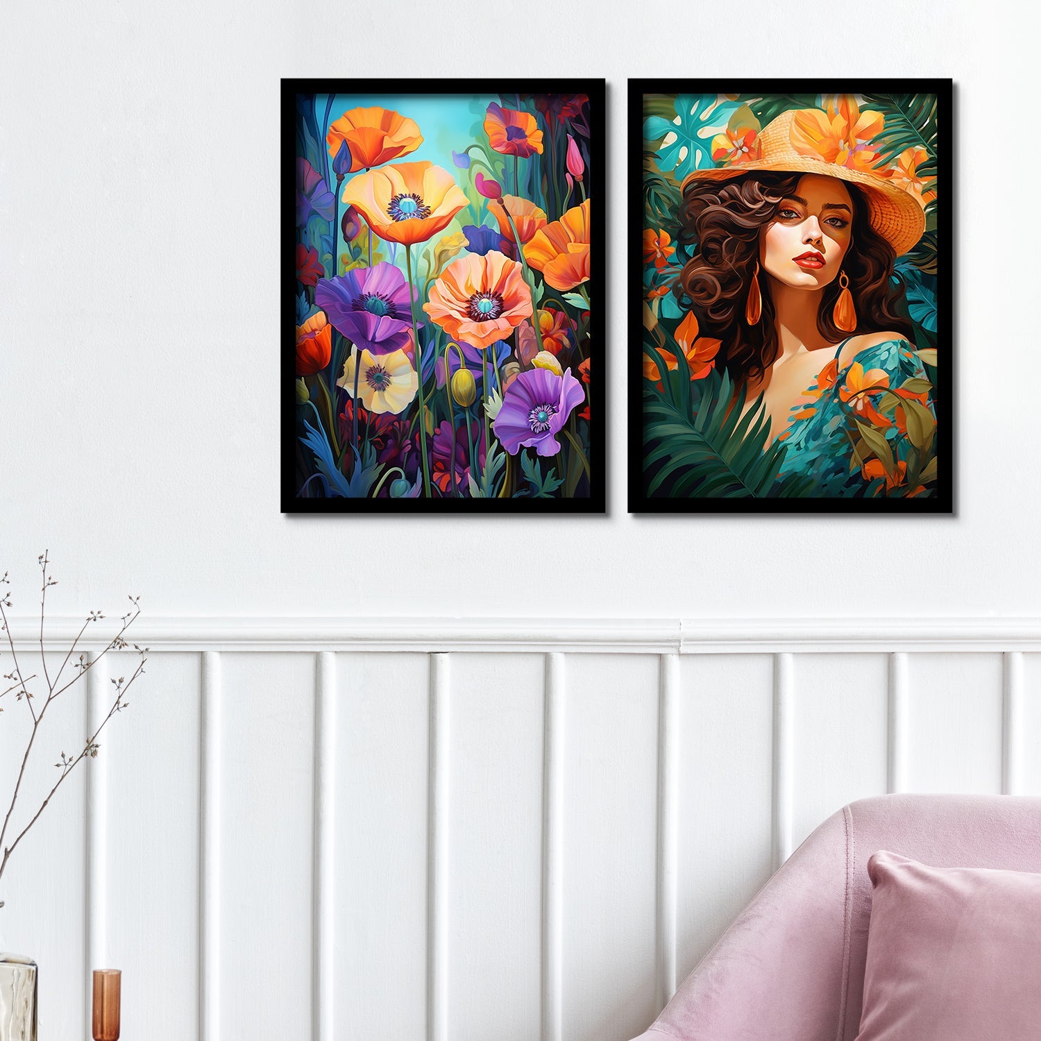 Luminous Flowers