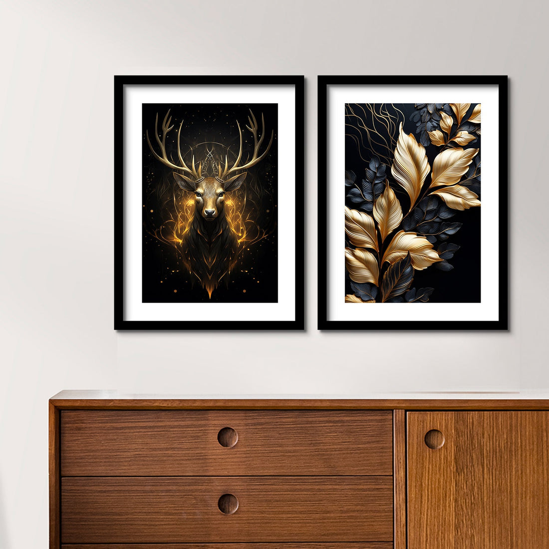 Shining Golden Colour Deer