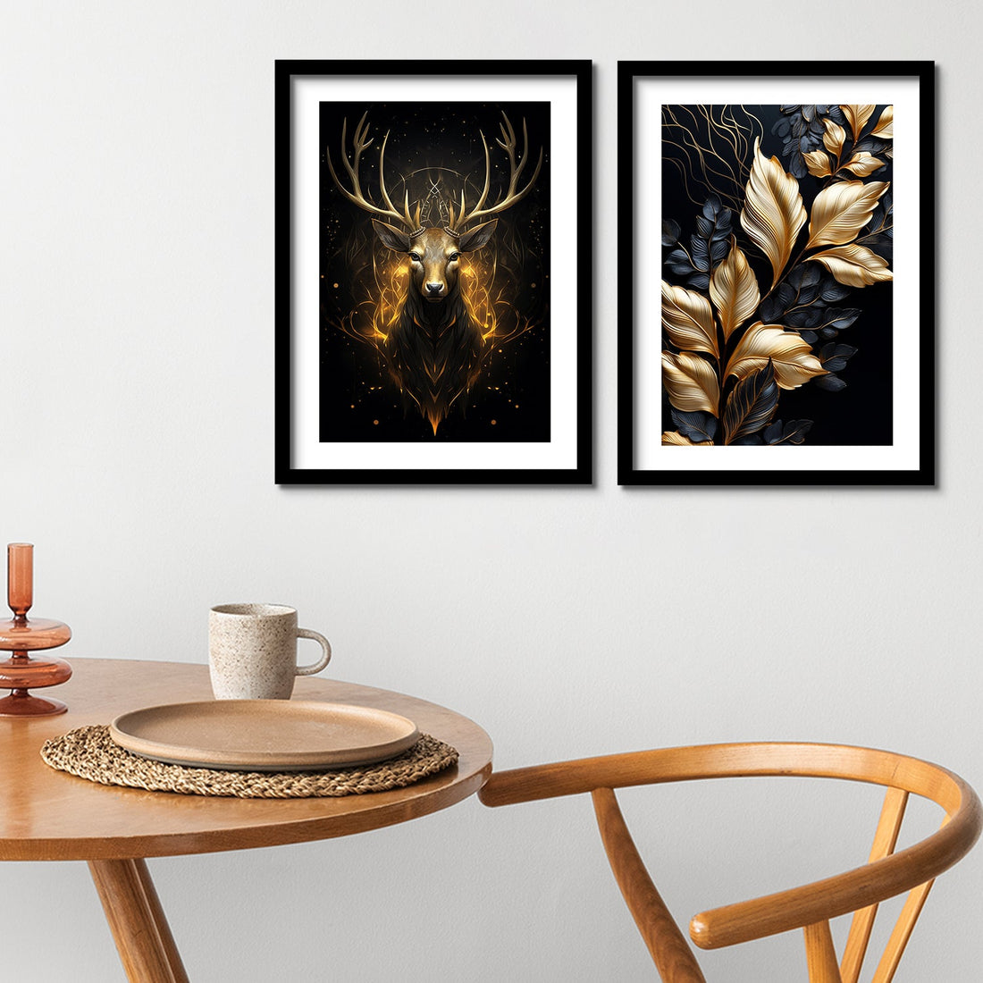 Shining Golden Colour Deer