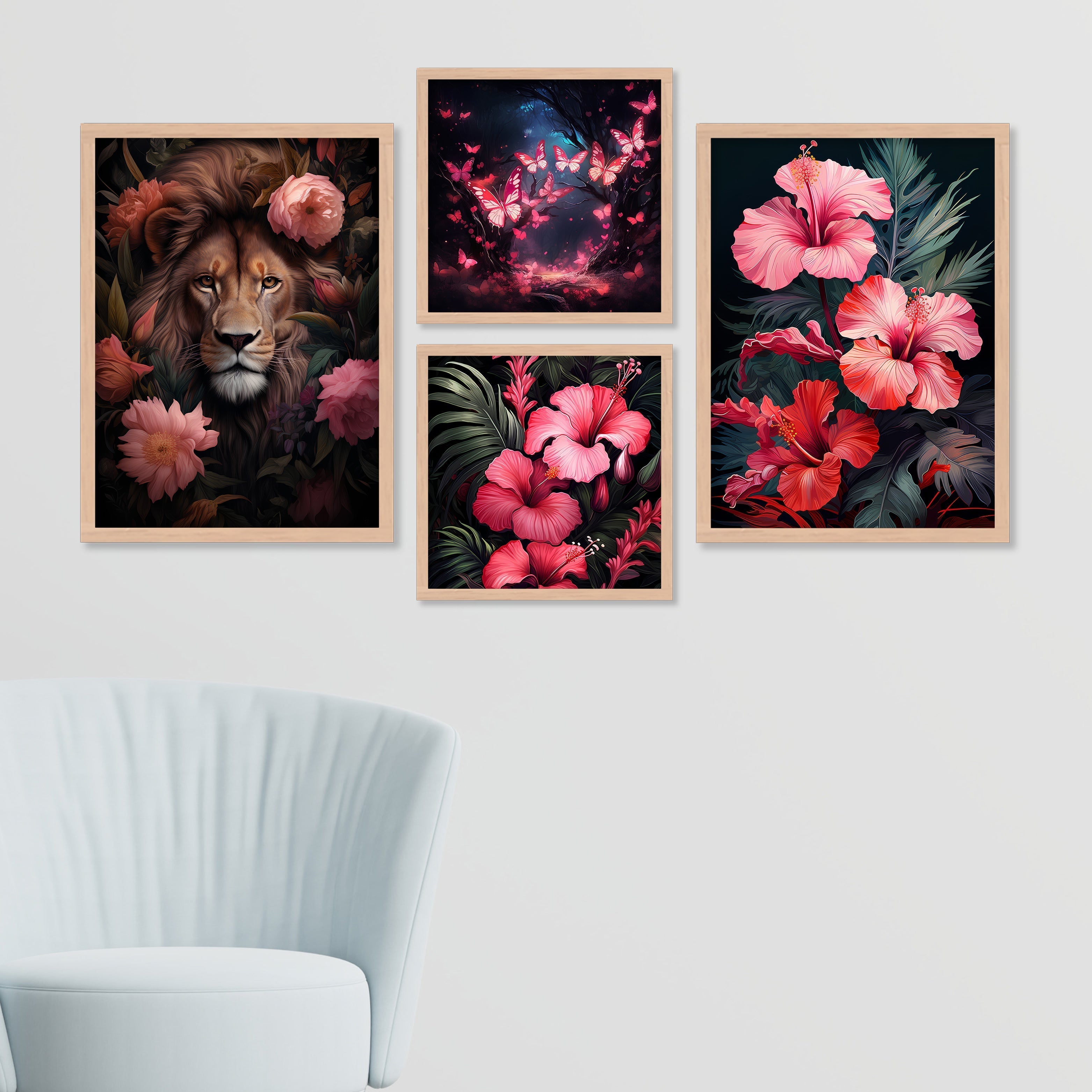 Flower With Lion