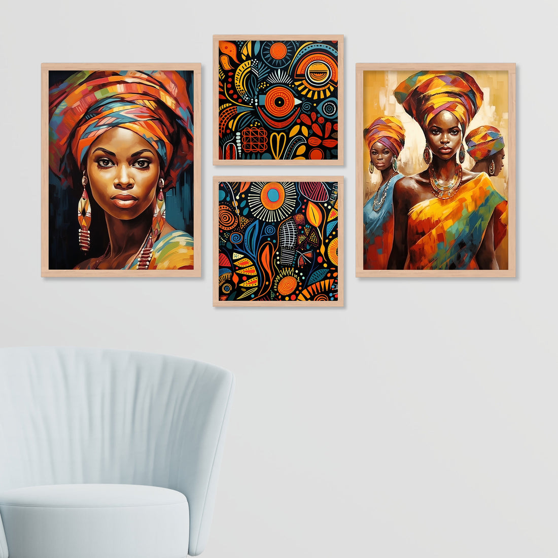 African People Art