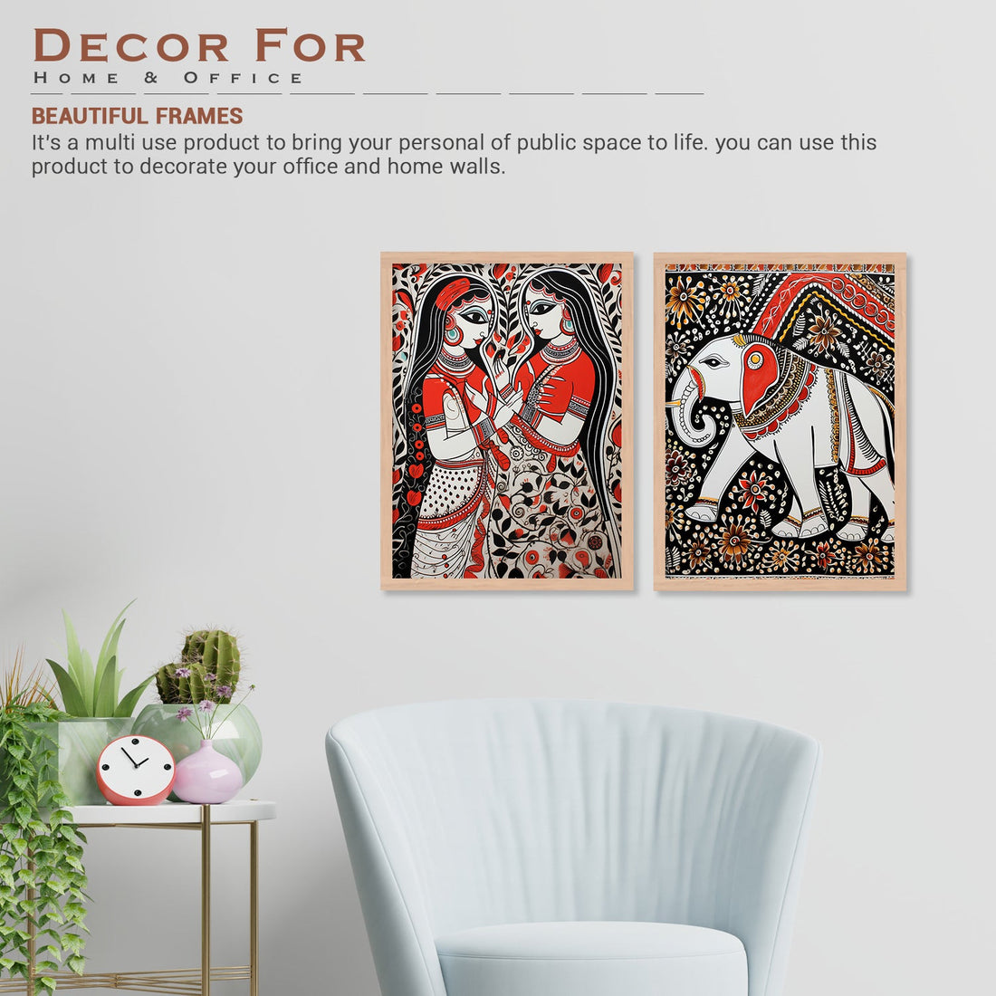 Floral Wall Painting