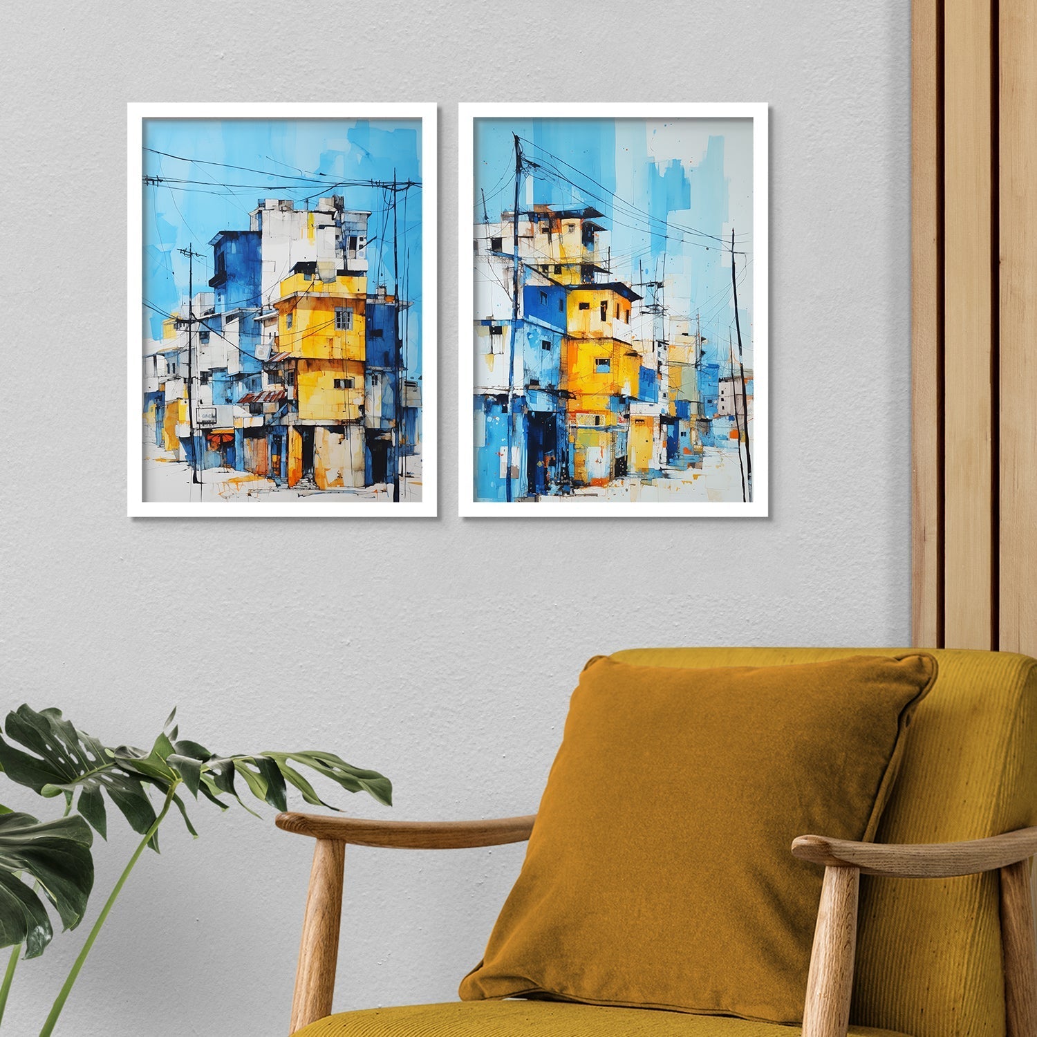 New Urban Street View Wall Art