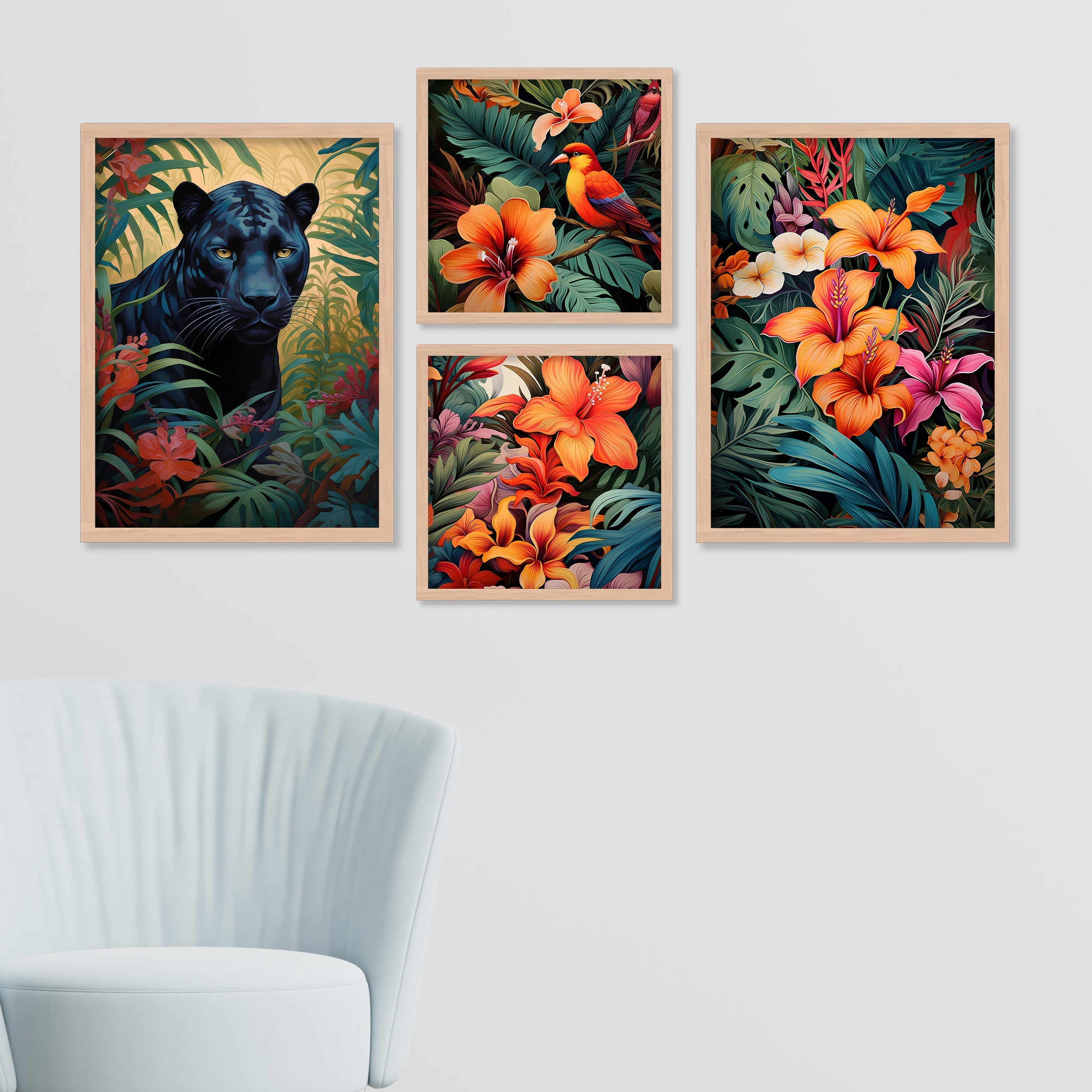 Leopard In Jungle