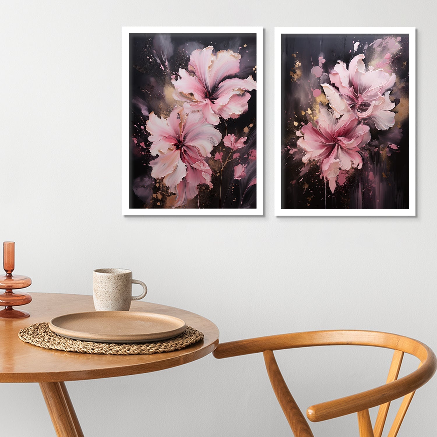 Pink Flower Art