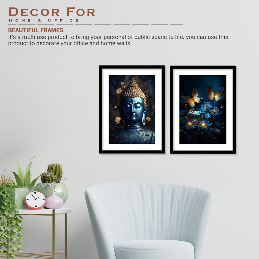 Lord Buddha Set Of 2