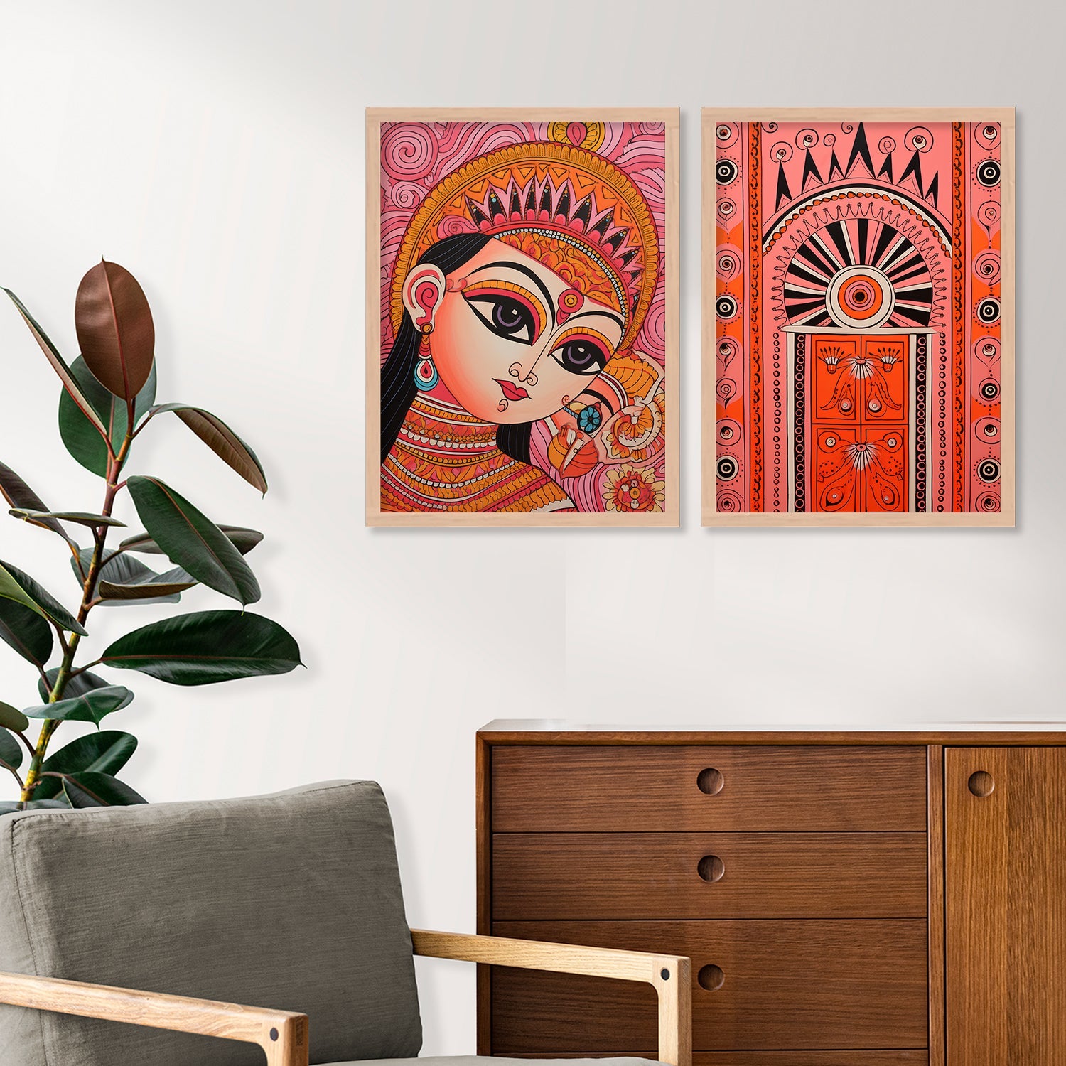 Harmony in Nature Wall Painting