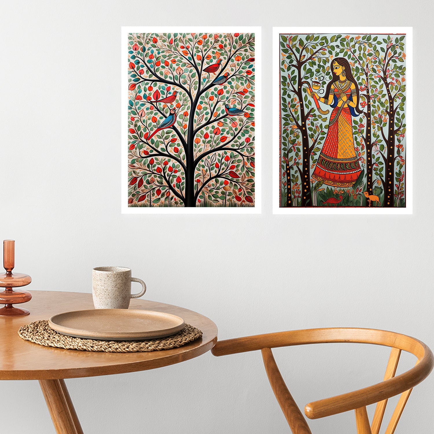 Madhubani Maidens