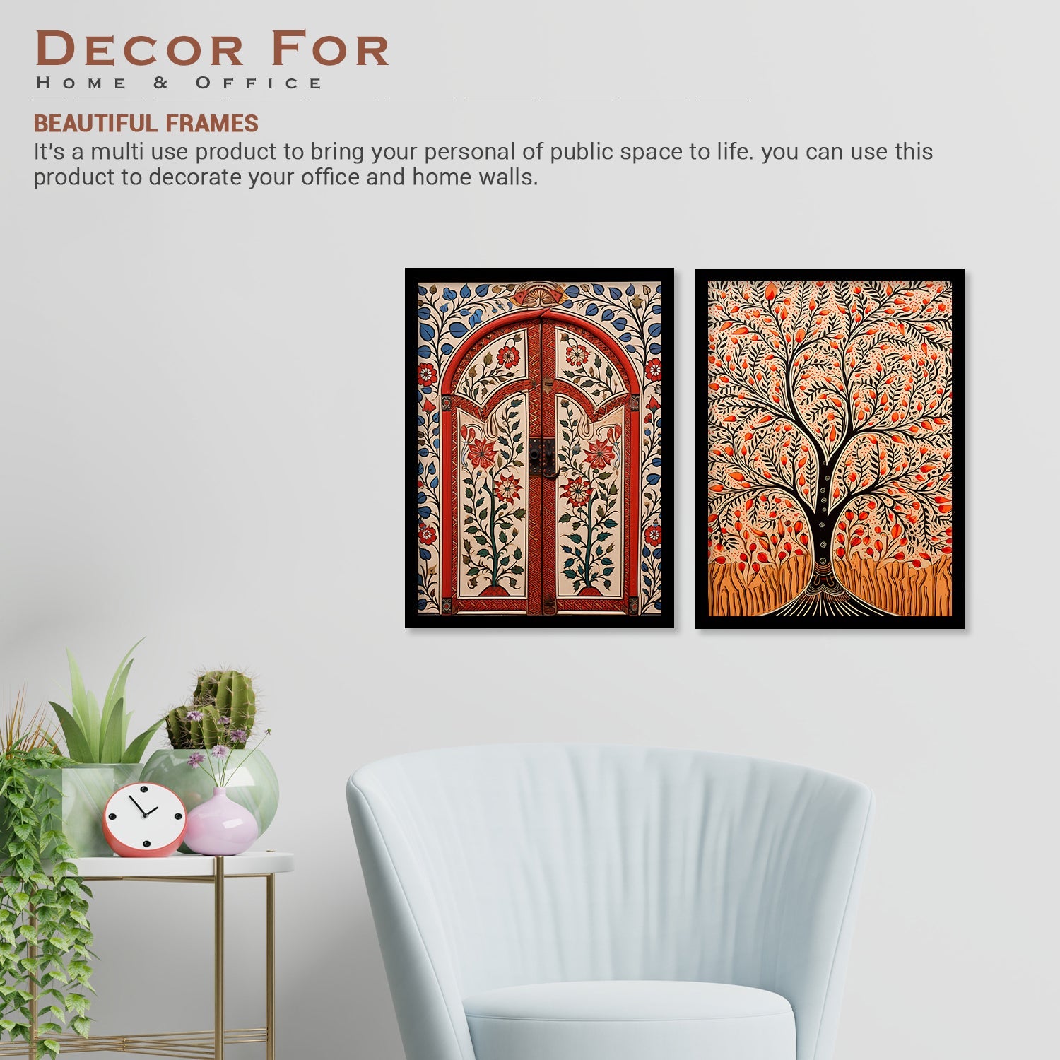 Tree Madhubani