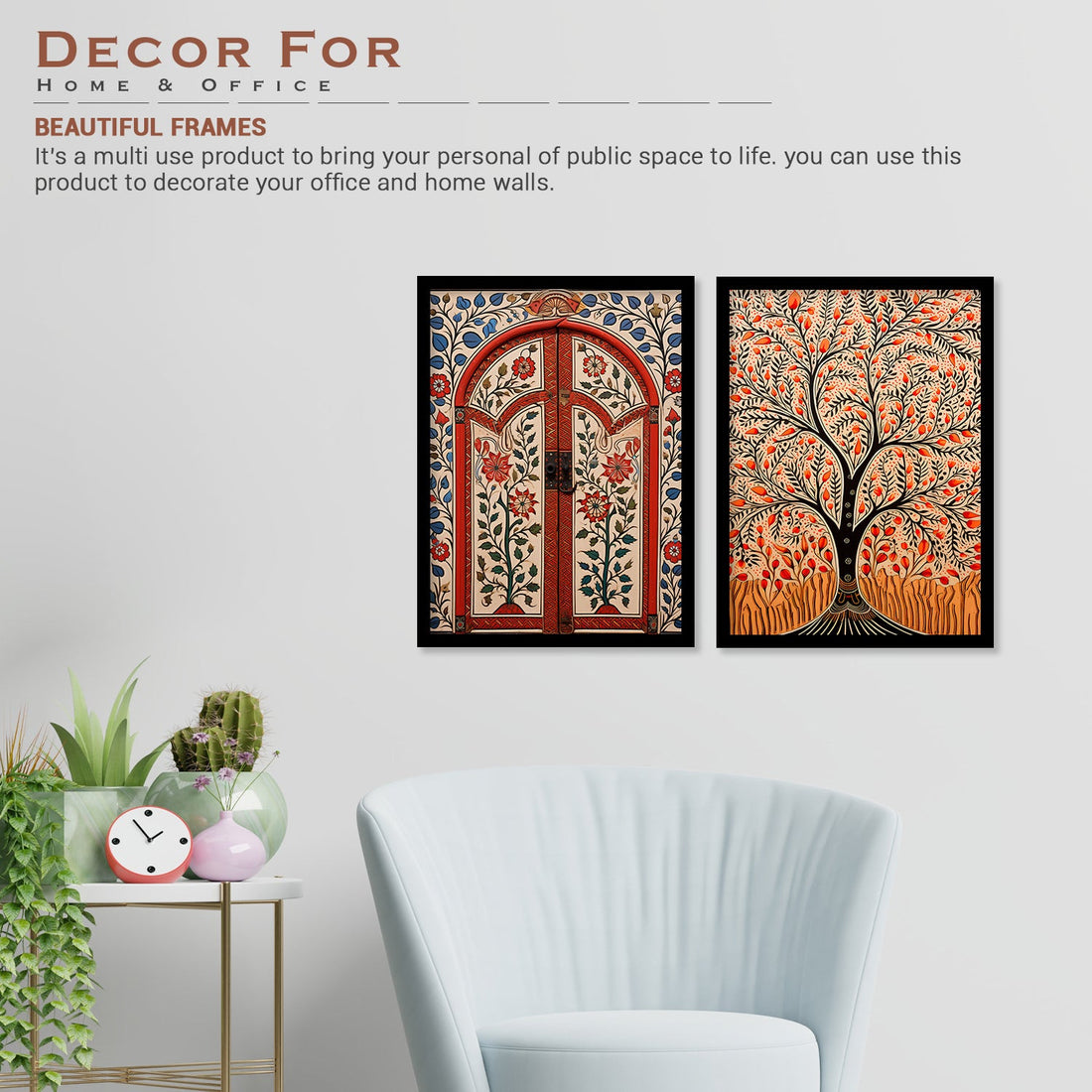 Tree Madhubani