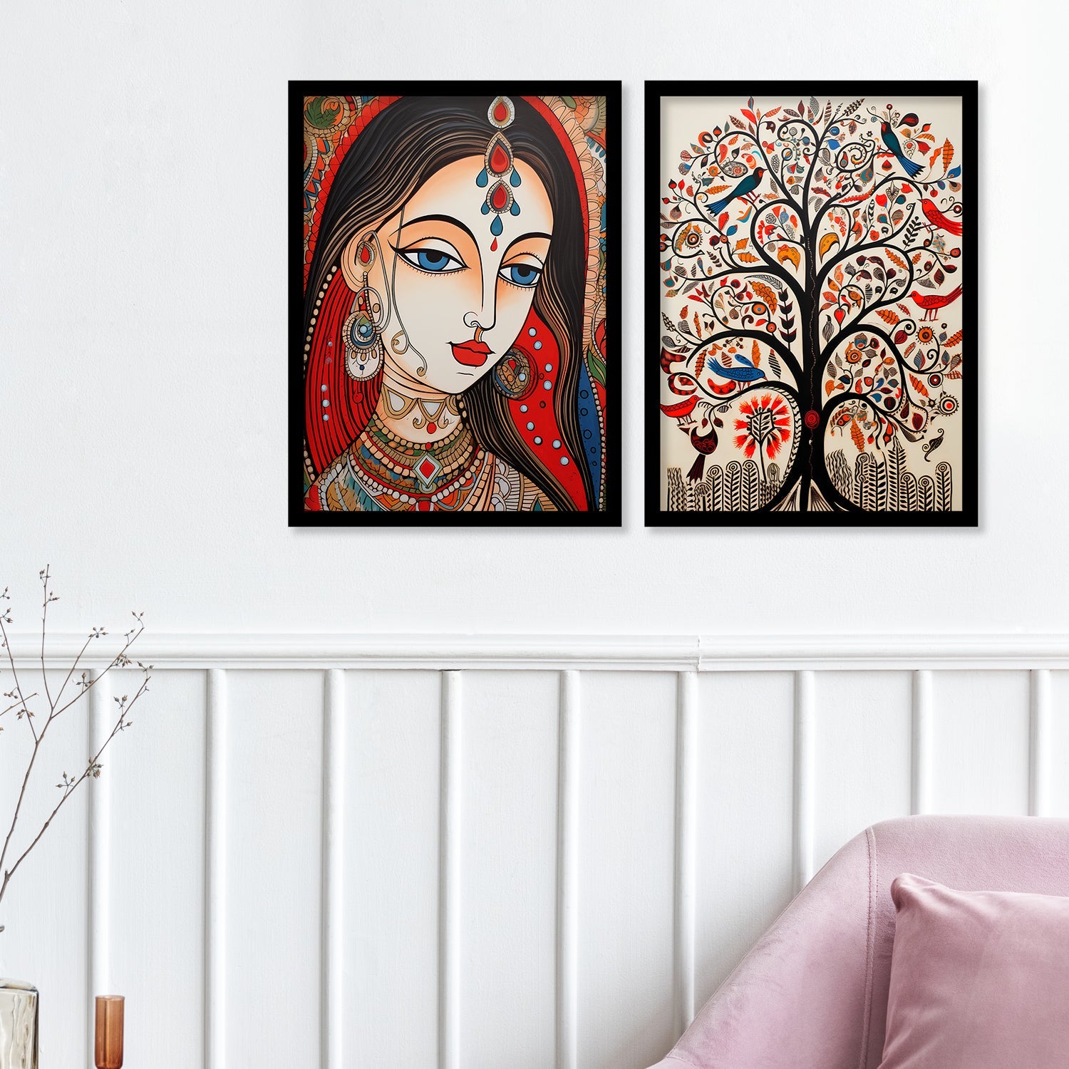 Beautiful Madhubani