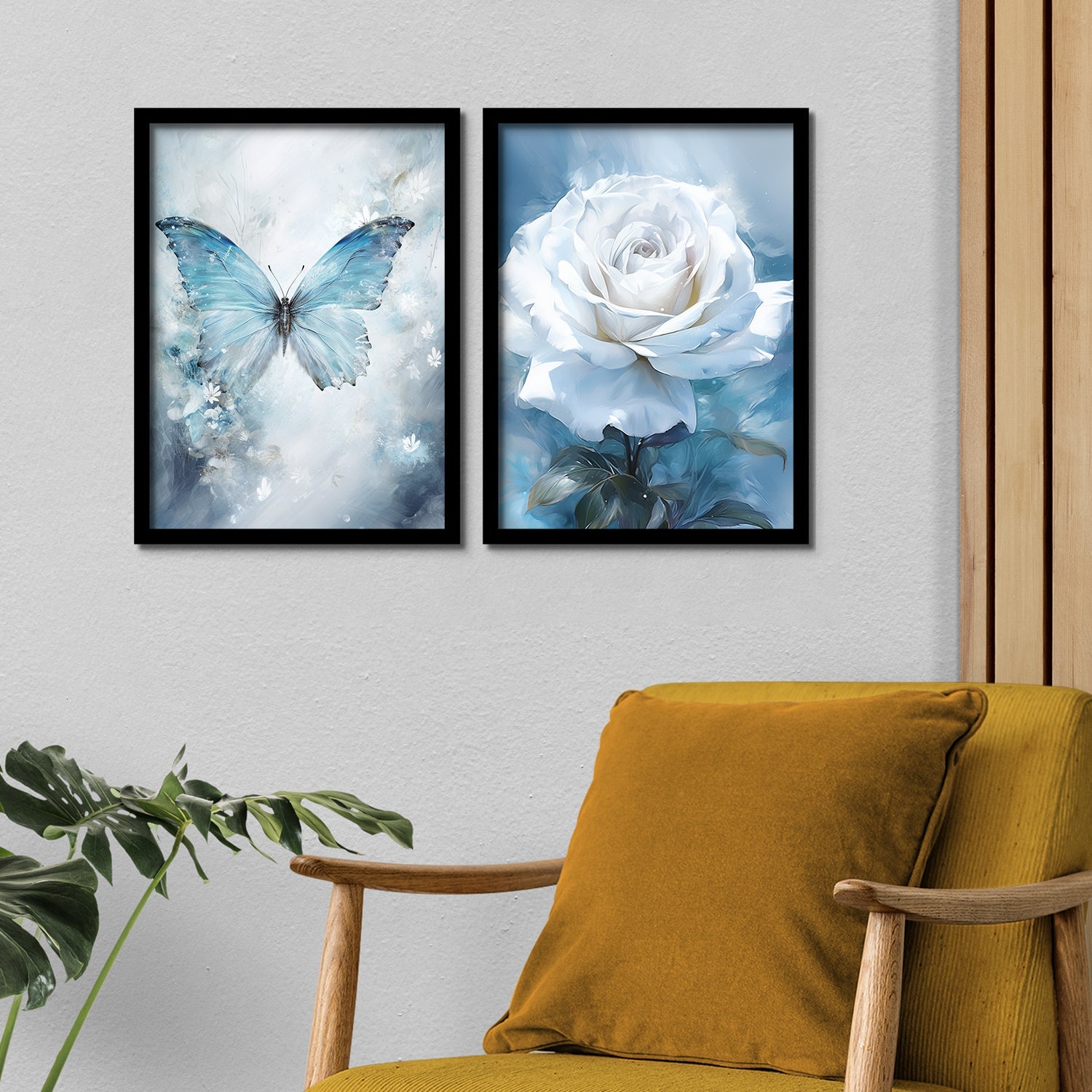 Sky Blue Butterfly