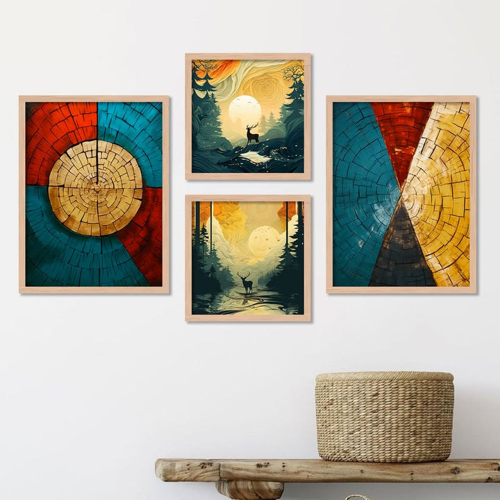 Modern Artistic Painting Wall Painting