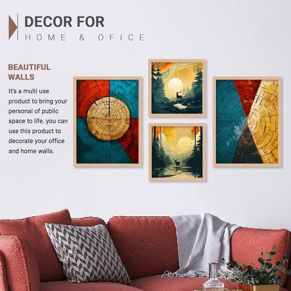 Modern Artistic Painting Wall Painting