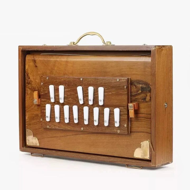 15" Shruti Box, Teak Wood Music Instrument